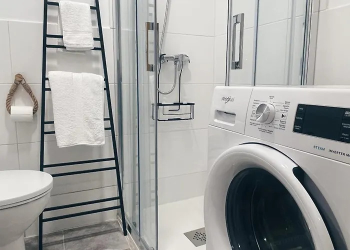 Con Terraza En El Centro De Apartmán *