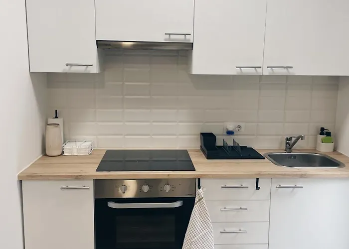 Con Terraza En El Centro De Apartmán